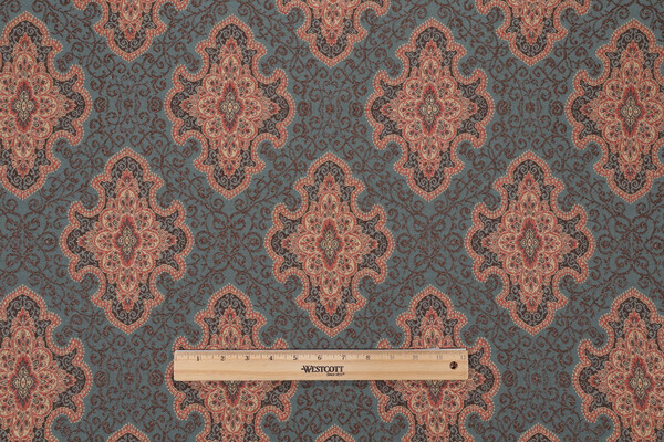 Fonthill Amaya Tapestry Upholstery Fabric in Blue/Multi