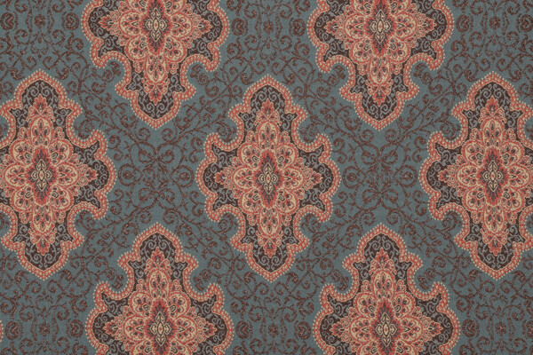 Fonthill Amaya Tapestry Upholstery Fabric in Blue/Multi