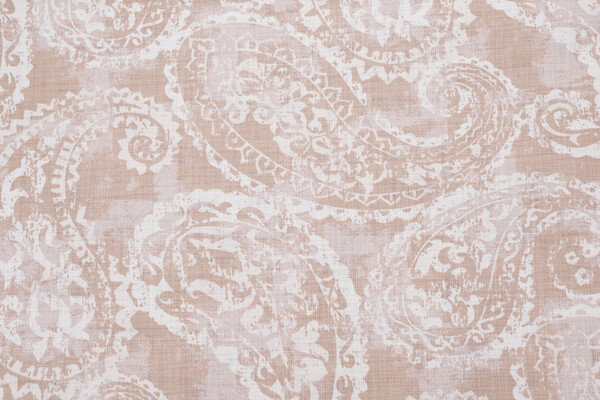 1 Yard Covington Palera Printed Drapery Fabric in Linen