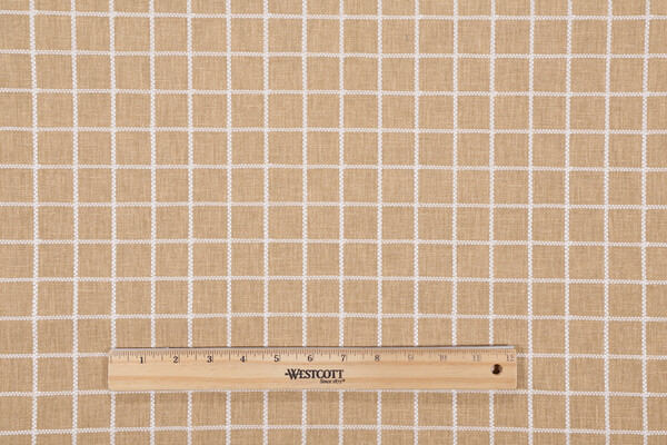 TFA Neutral Ground Woven Upholstery Fabric in Gold 