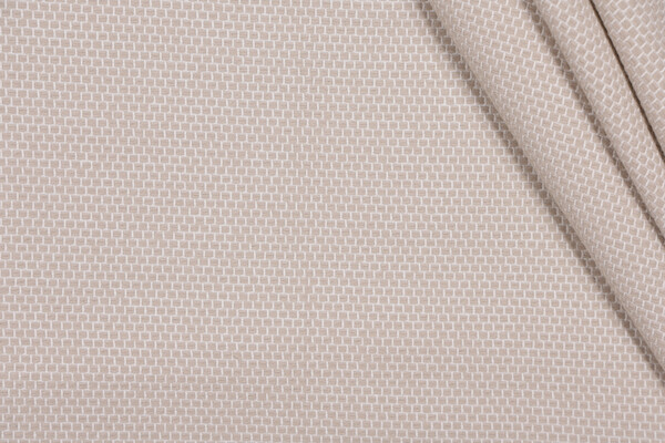 Bella Dura Anafi Woven Polyolefin Outdoor Fabric in Pebble 