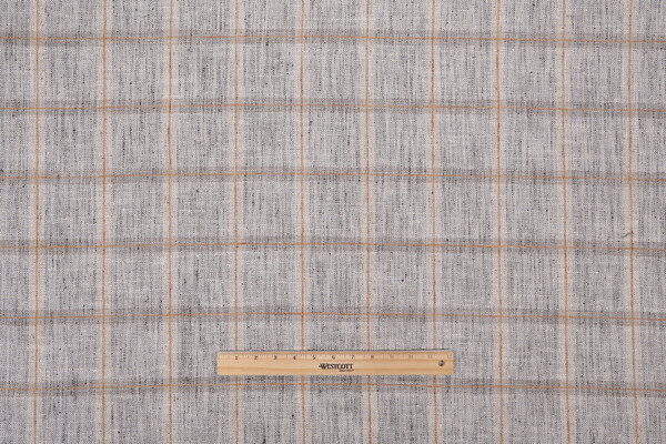 Swavelle/Mill Creek Track Record Woven Upholstery Fabric in Graphite 