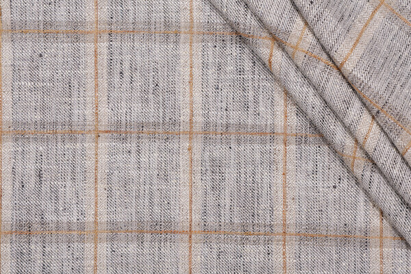 Swavelle/Mill Creek Track Record Woven Upholstery Fabric in Graphite 