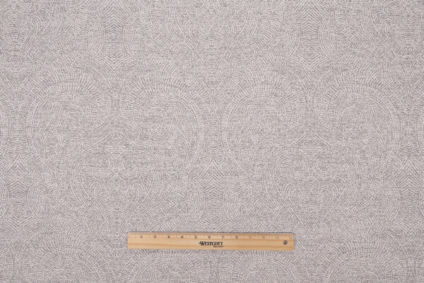 Sample of TFA Rarity Damask Upholstery Fabric in Dove 