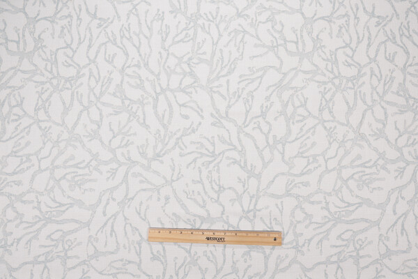 Bella Dura Home Atoll Woven High UV Polyester Outdoor Fabric in Mist 