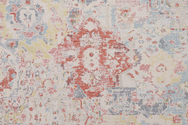 Swavelle/Mill Creek Alcan Chenille Tapestry Upholstery Fabric in Apricot 