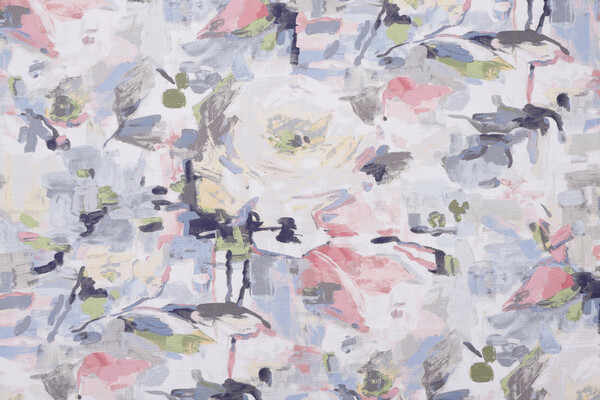 Click for Sample of Swavelle/Mill Creek Rezzori-Madden Printed Cotton Drapery Fabric in English Garden  Sample of Swavelle/Mill Creek Rezzori-Madden Printed Cotton Drapery Fabric in English Garden