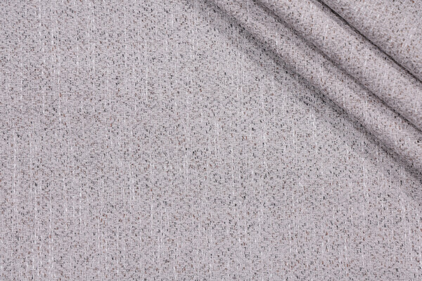 Strother Performance Woven Upholstery Fabric in Zinc