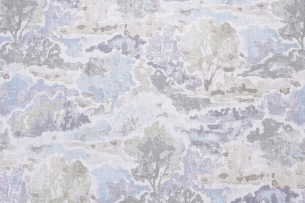 Covington Sevenoaks Printed Polyester Drapery Fabric in 528-Sky Blue