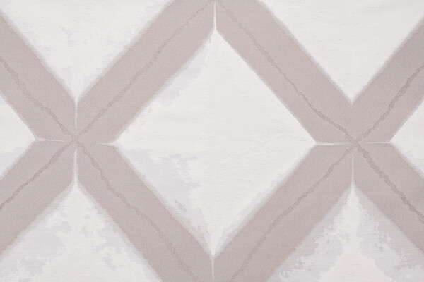 Scalamandre Cosmic Ray Damask Decorator Fabric in Starlight