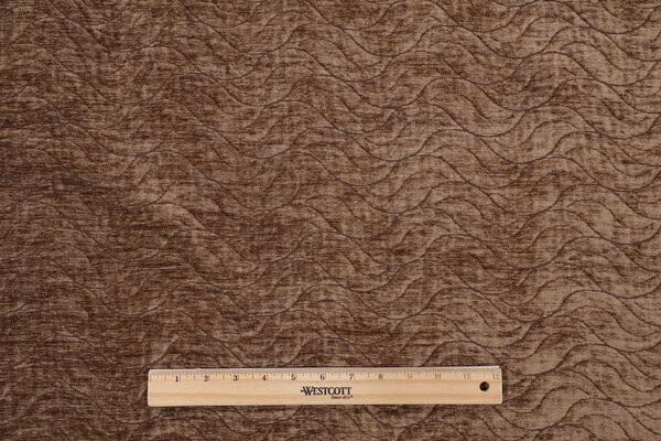 Fonthill Keeton Chenille Upholstery Fabric in Expresso