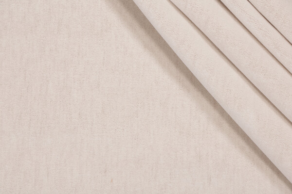 Scalamandre Opus Velvet Upholstery Fabric in Craie