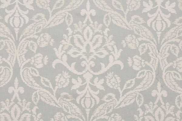 Scalamandre Decora Damask Decorator Fabric in Sky