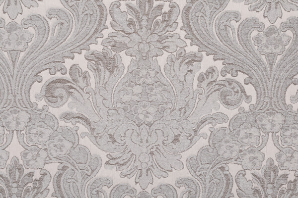 Covington Balenciaga Chenille Damask Upholstery Fabric in 545-Mineral
