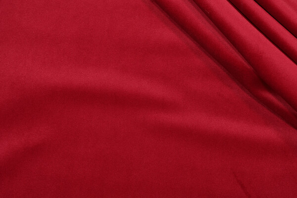 Covington Vitani Velvet Upholstery Fabric in 324-Rouge