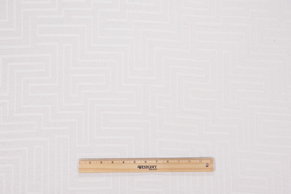 Covington Puzzle Woven Chenille Upholstery Fabric in 110-Stonewash