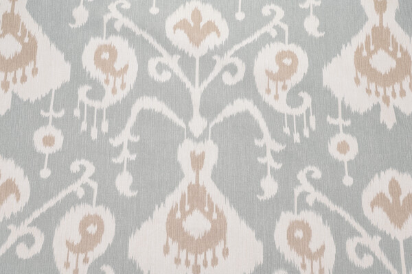 Magnolia Home Java Printed Cotton Drapery Fabric in Spa