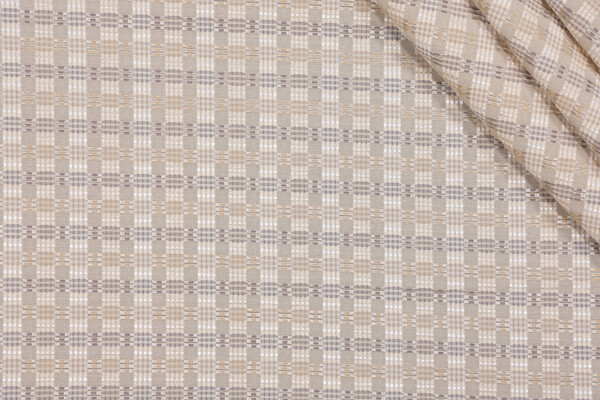 Covington Branford Woven Decorator Fabric in 129-Pebble