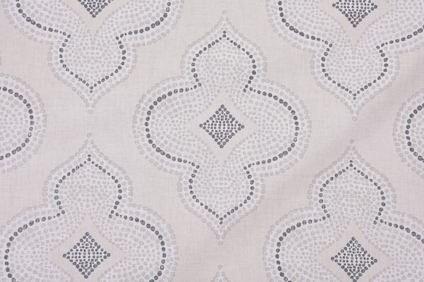 Magnolia Home Alexander Printed Cotton Drapery Fabric in Linen