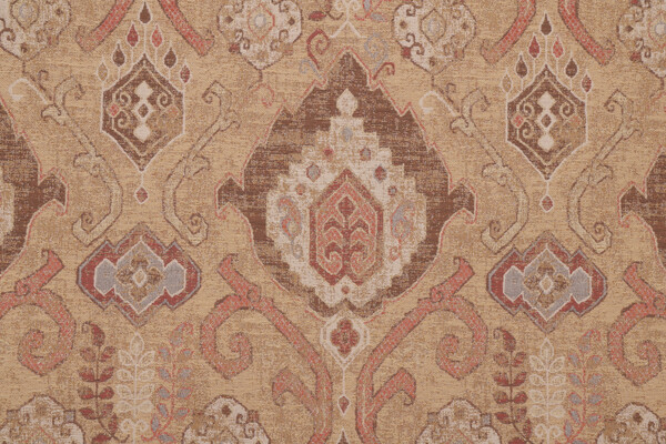 Covington Alma Tapestry Upholstery Fabric in 881-Vintage Gold