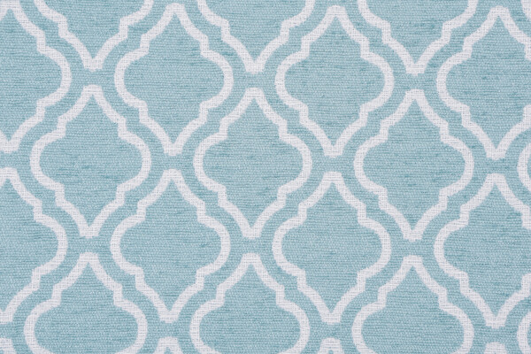 Covington Amoretta Woven Chenille Upholstery Fabric in 511-Dream Blue