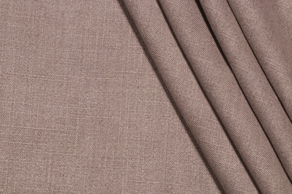 Solid Woven Decorator Fabric in Pewter