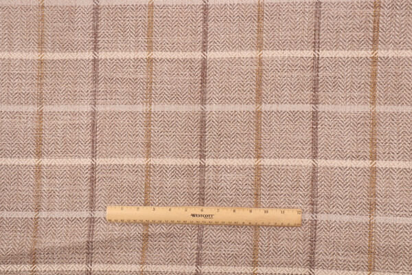 TFA Clemson Woven Upholstery Fabric in Caramel
