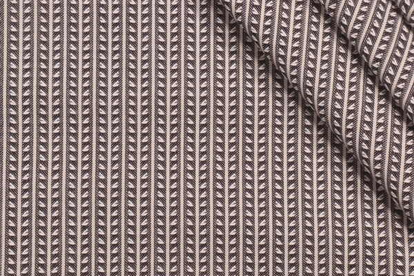PK Lifestyles Linear Leaves Woven Decorator Fabric in Domino
