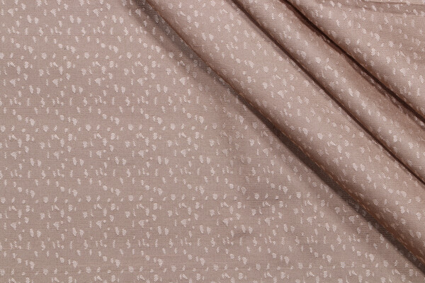 Speckle Woven Decorator Fabric in Taupe