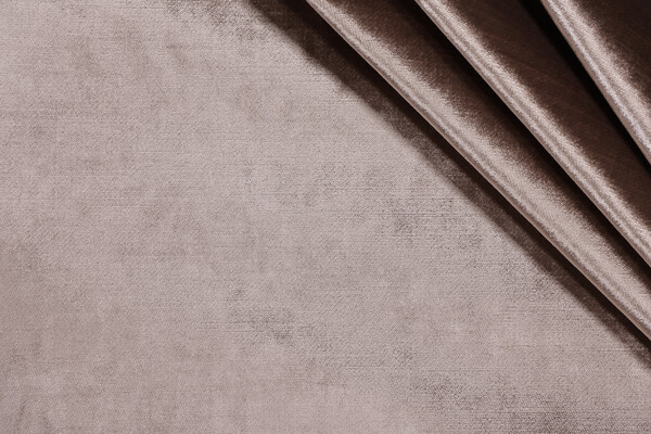 Covington Lustrous Velvet Upholstery Fabric in 619-Truffle 