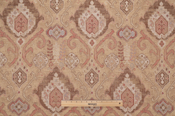Covington Alma Tapestry Upholstery Fabric in 881-Vintage Gold