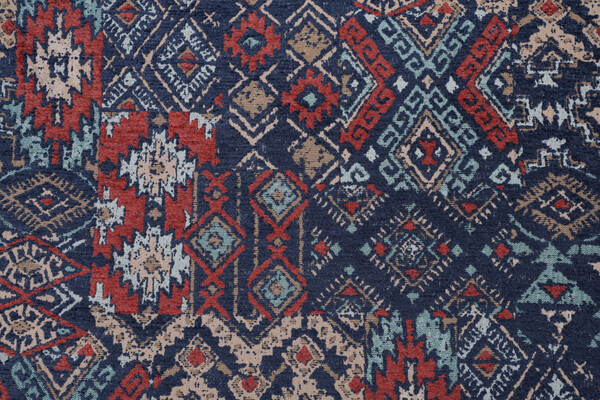 Covington Abilene Woven Chenille Upholstery Fabric in 100-Multi