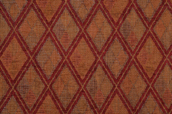 Sample of Inspirations Woven Chenille Upholstery Fabric in Sunset 