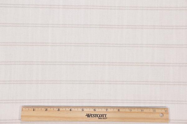 Valdese Weavers Clifford Woven Crypton Home Finish Upholstery Fabric in Sand