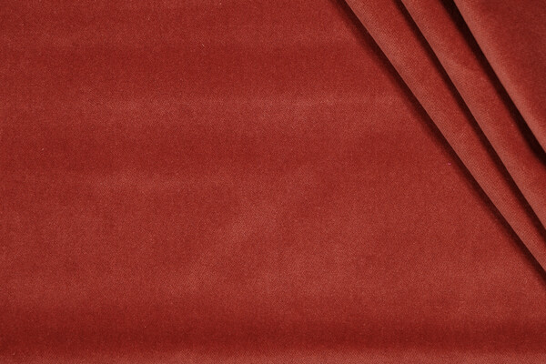 Valdese Weavers Banks Velvet Upholstery Fabric in Zinnia