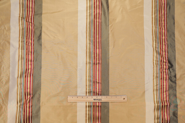 Click for 1.38 Yards Missoni Silk Decorator Fabric in Latte Missoni Silk Decorator Fabric in Latte
