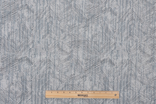 Coastline Woven Upholstery Fabric in Ocean