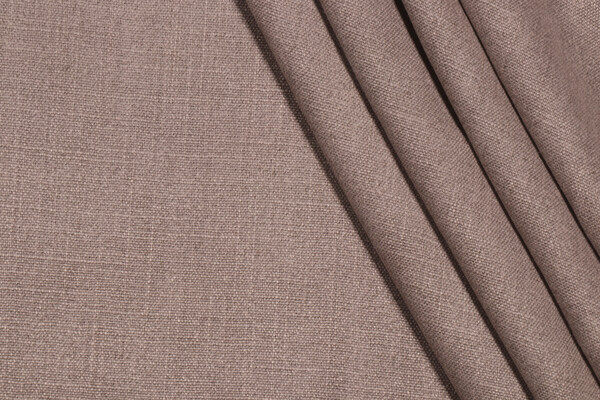 Solid Woven Decorator Fabric in Pewter