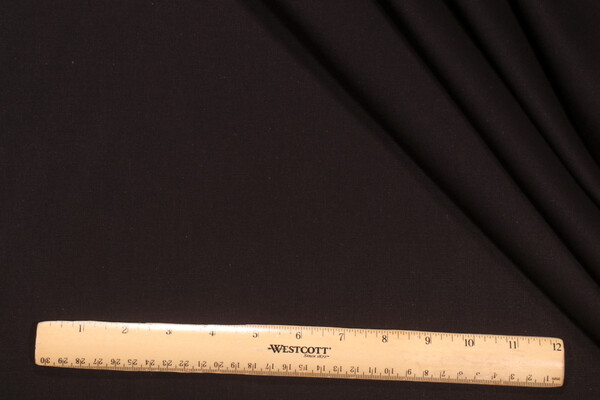 Stof France Aveyron Woven 110 Inch Wide Quilting Craft Cotton Fabric in Noir