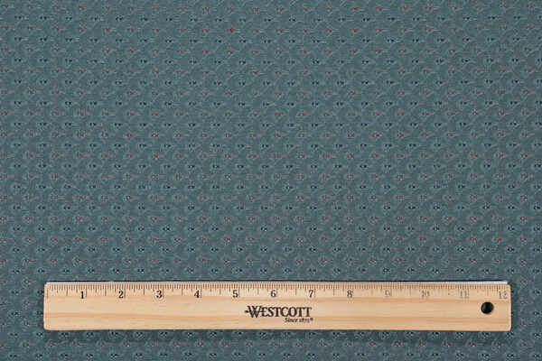 Click for 1 Yards Scalamandre Damask Decorator Fabric in Teal Scalamandre Damask Decorator Fabric in Teal