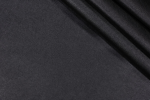 Edison Vinyl Upholstery Fabric in Ebony