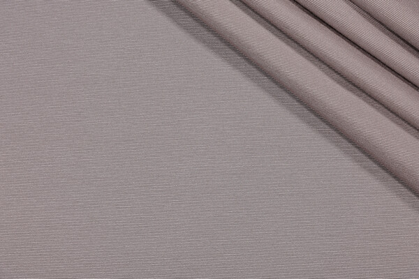 Sleek Ottoman Woven Upholstery Fabric in Pewter