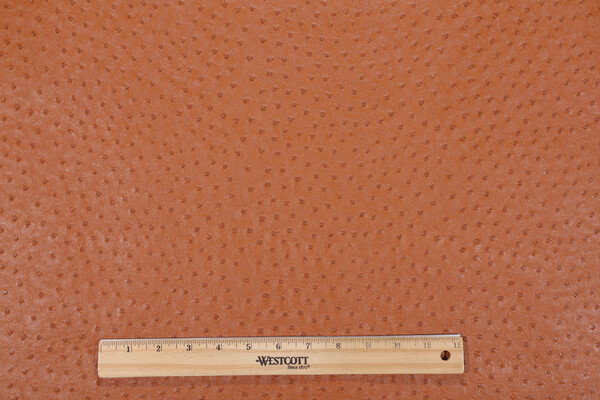Scalamandre Struzzo Vinyl Upholstery Fabric in Brick