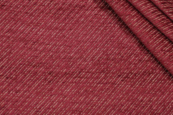 Scalamandre Woven Chenille Upholstery Fabric in Wild Berry