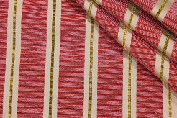 Scalamandre Pembroke Grospoint Velvet Upholstery Fabric in Coral