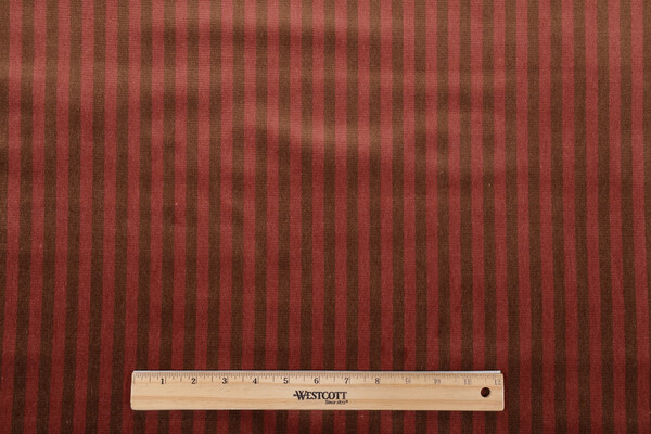 Fonthill Colline Velvet Upholstery Fabric in Redwood