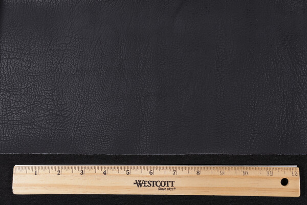 Scalamandre Draska Border 6&#39;&#39; Vinyl Border Fabric in Black