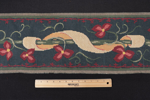 Scalamandre Millie Fleurs Border 8&#39;&#39; Tapestry Border Fabric in Multi