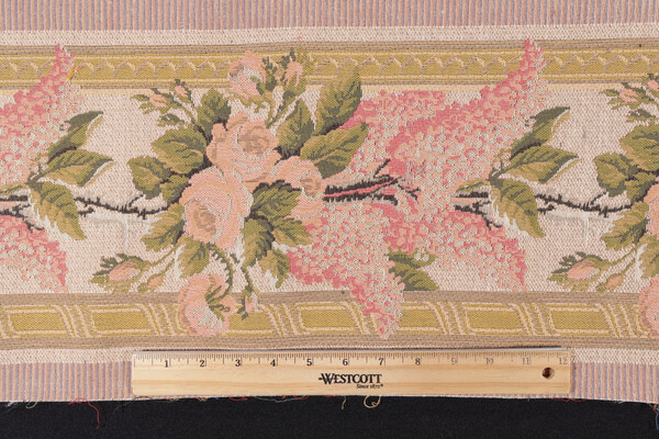 Scalamandre Lilas 9&#39;&#39; Border Tapestry Border Fabric in Rosette