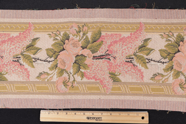 Scalamandre Lilas 9&#39;&#39; Border Tapestry Border Fabric in Rosette